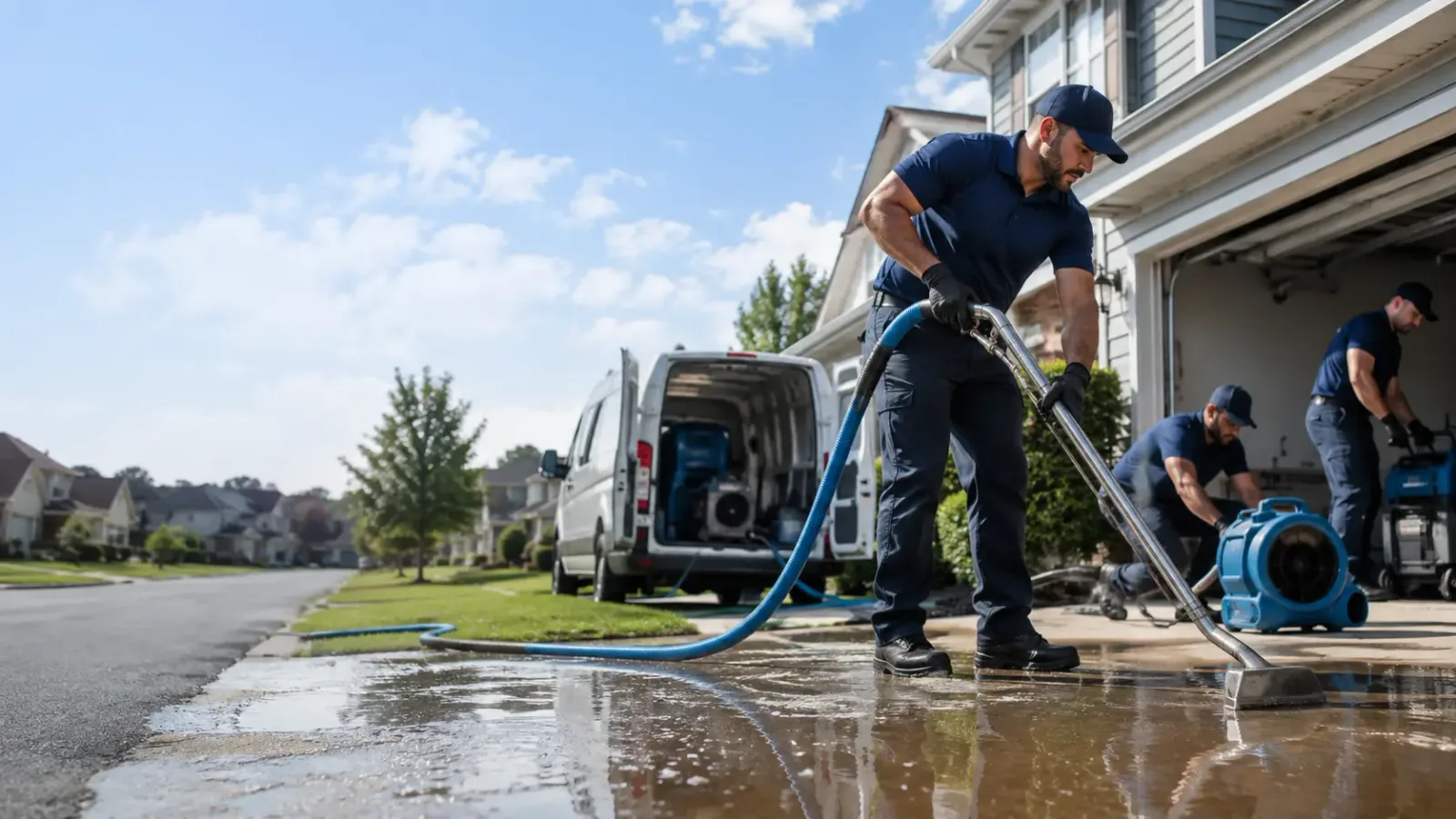 Flood Damage Restoration in Fort Riley, KS